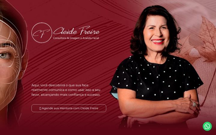 Screenshot of cleidefreire.com