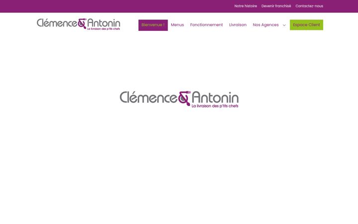 Screenshot of clemence-antonin.com