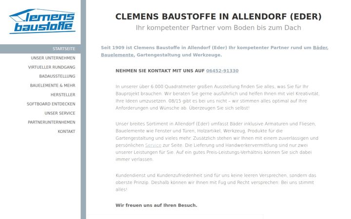 clemens-baustoffe.de