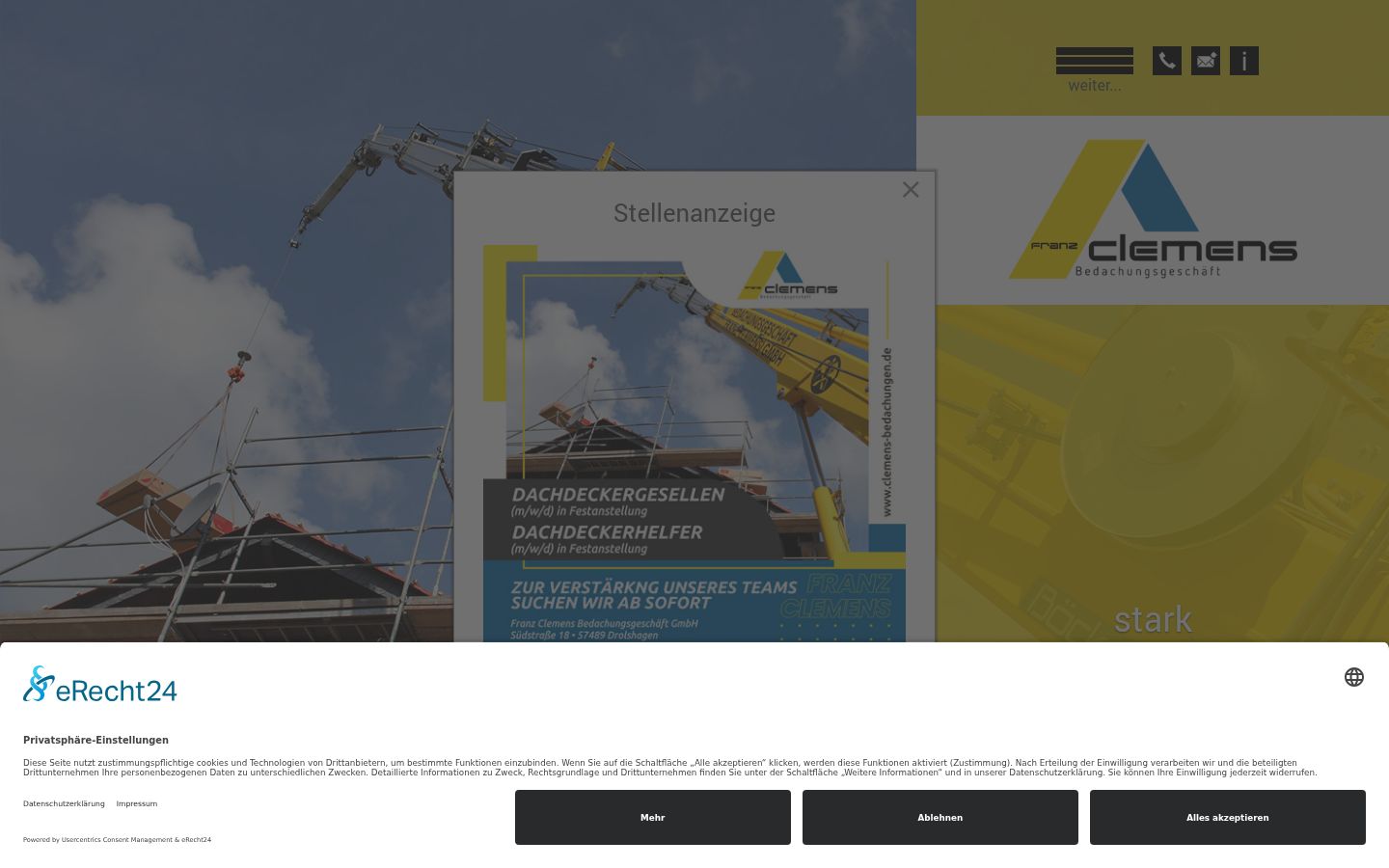 Screenshot tal-banner tal-kunsens muri qabel kwalunkwe interazzjoni