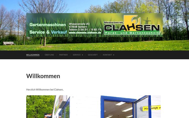 Screenshot of clemens-clahsen.de