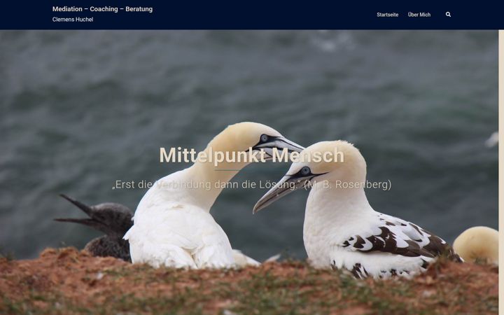 Screenshot of clemens-huchel.de