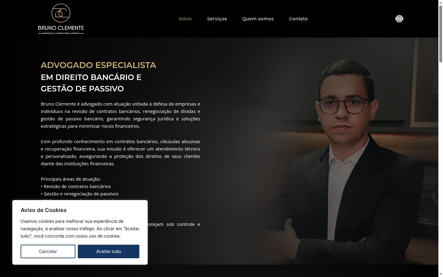 Screenshot tal-banner tal-kunsens muri qabel kwalunkwe interazzjoni