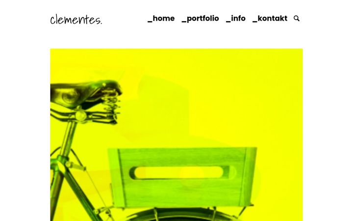 Ekrano kopija clementes.de