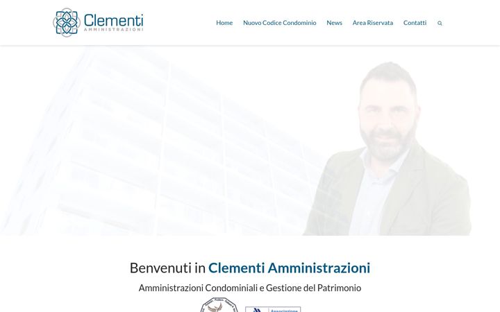Skærmbillede af clementiamministrazioni.it
