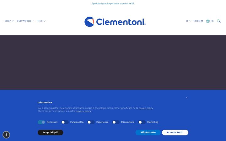 Kuvakaappaus sivustosta clementoni.com