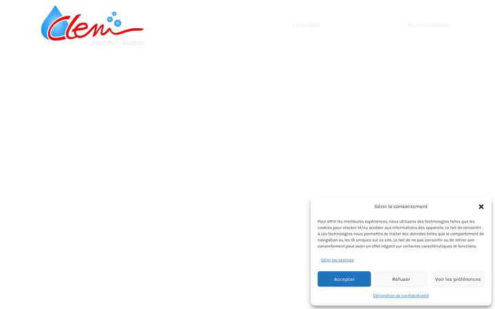 Screenshot of clemprevention.com