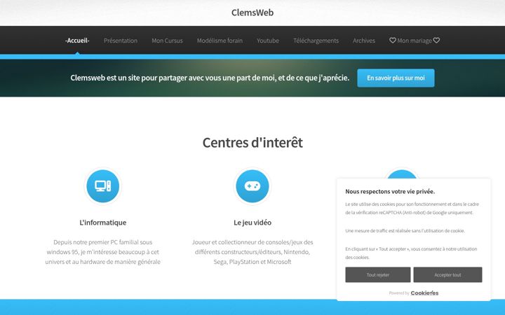 Screenshot of clemsweb.fr