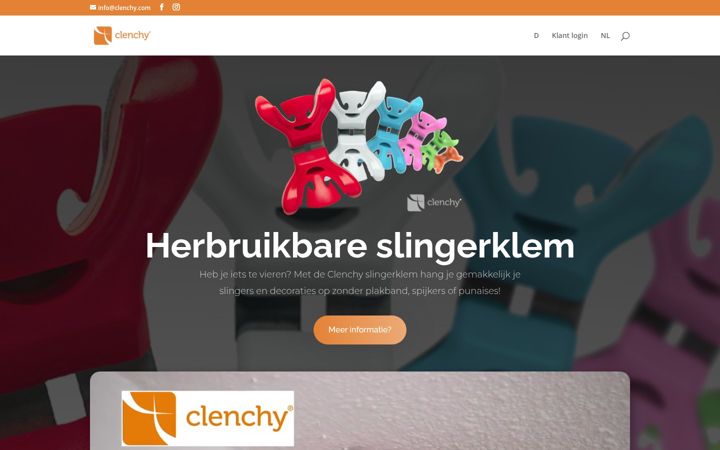 Screenshot of clenchy.com