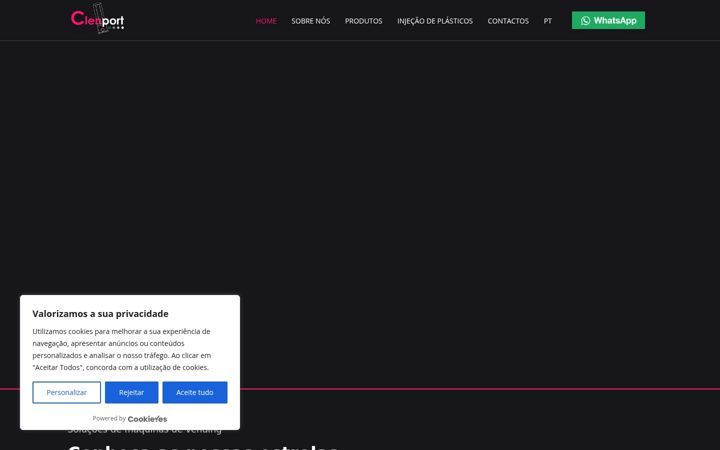Screenshot of clenport.com
