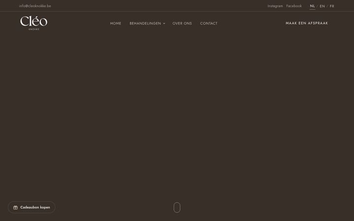 Screenshot of cleoknokke.be