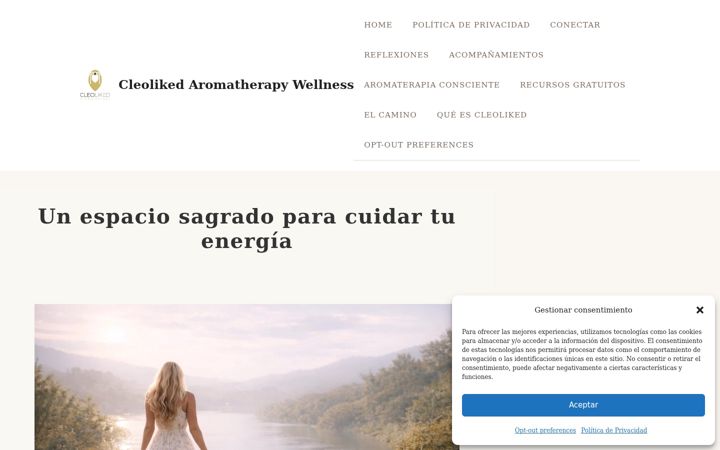Screenshot of cleoliked.com