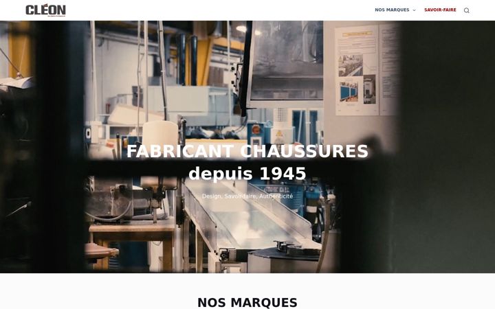 Screenshot of cleon.com