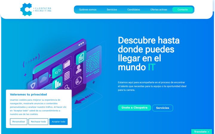 Screenshot of cleopatra-rc.com