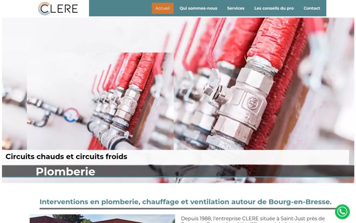 Screenshot of clere01.fr