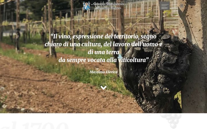 Screenshot von clericomassimo.it