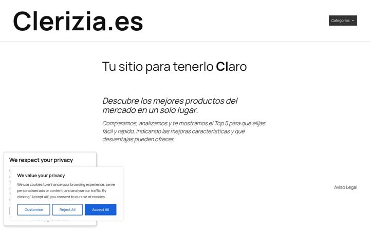 Skärmbild av clerizia.es