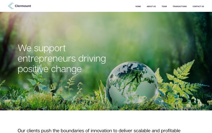 Screenshot of clermountadvisors.com