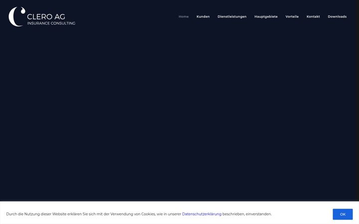 Screenshot of clero.ch