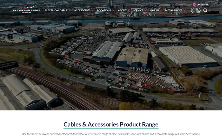 Screenshot of clevelandcable.com