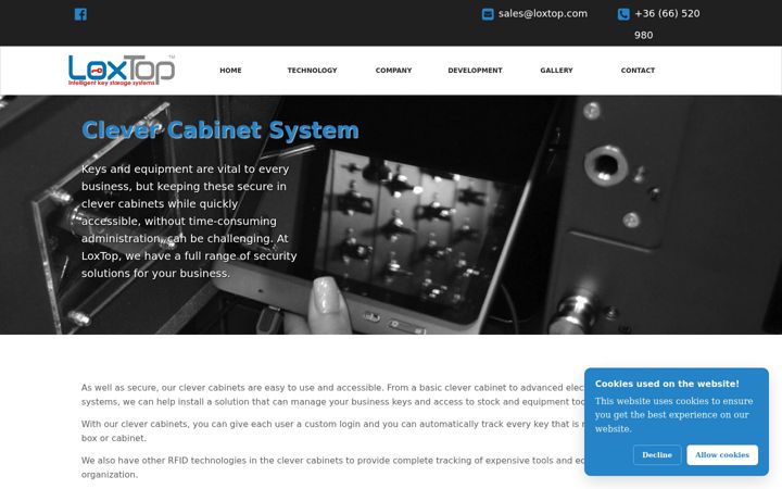 Screenshot of clever-cabinets.com