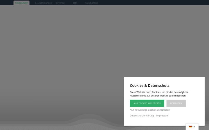 Screenshot of clever-pv.com