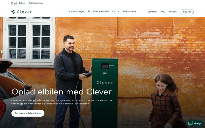 Ekrano kopija clever.dk