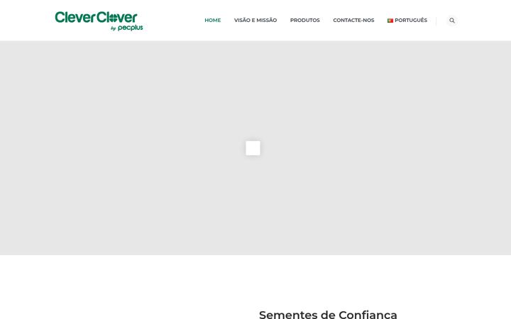 Captură de ecran a cleverclover.pt