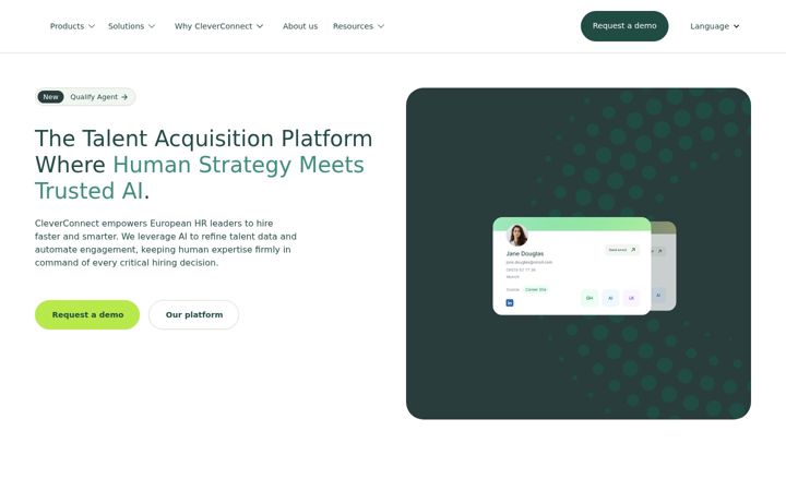 Screenshot of cleverconnect.com
