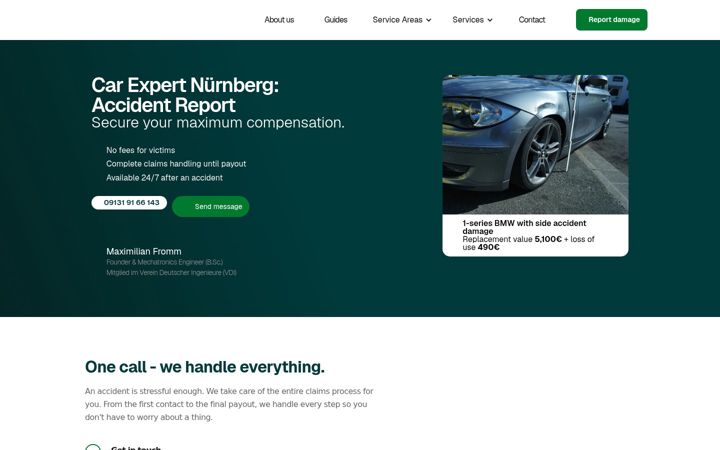 Kuvakaappaus sivustosta clevercrash.de