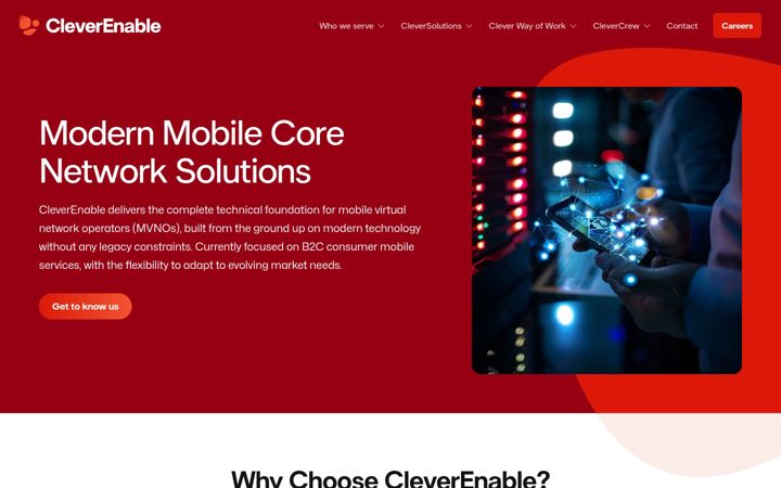 Screenshot of cleverenable.com