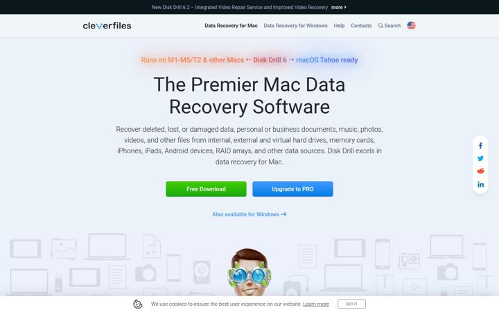 Screenshot of cleverfiles.com