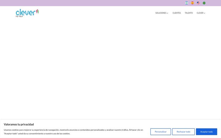 Screenshot of cleverft.com