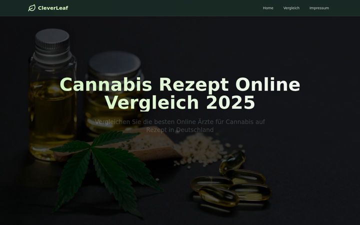 Screenshot ta' cleverleaf.de