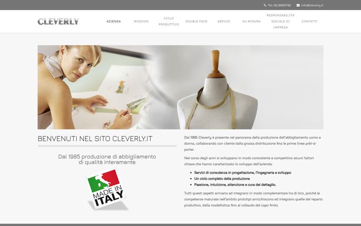 Screenshot of cleverly.it