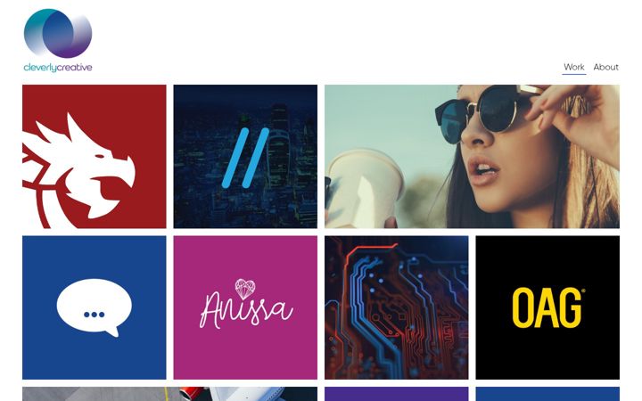 Screenshot of cleverlycreative.co.uk