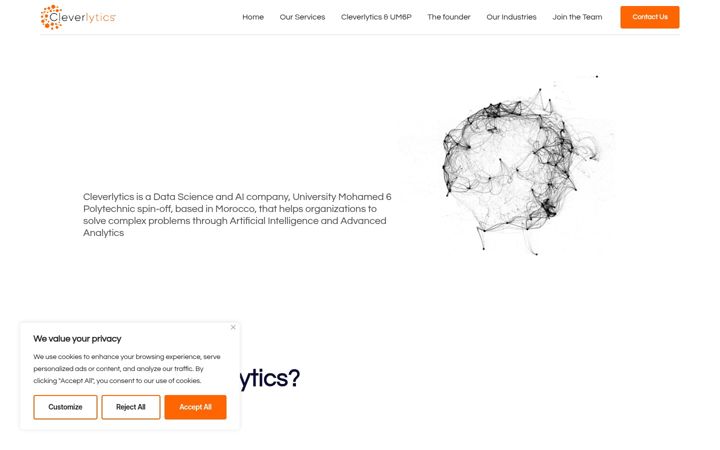 Screenshot of cleverlytics.com