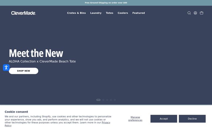 Screenshot of clevermade.com