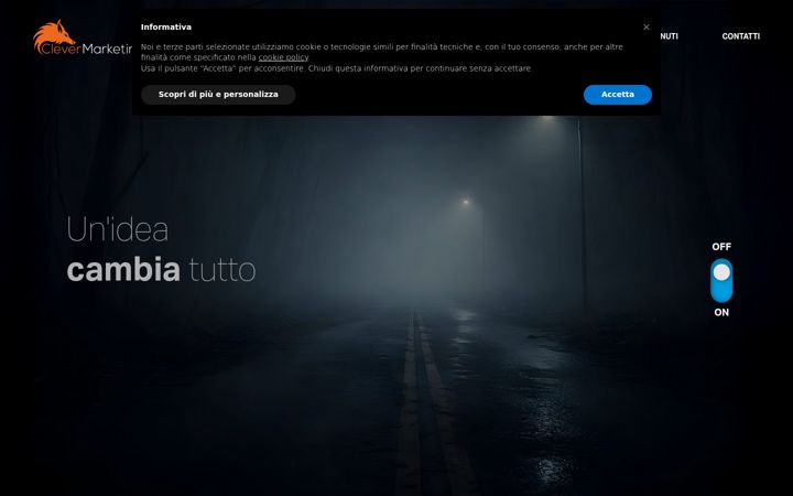Screenshot di clevermarketing.it