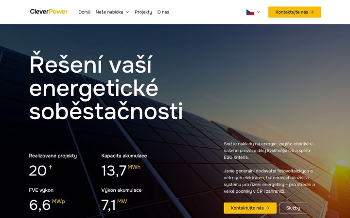 Screenshot of cleverpower.eu