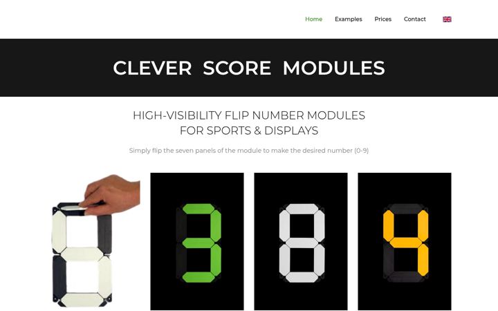 Screenshot of cleverscore.eu