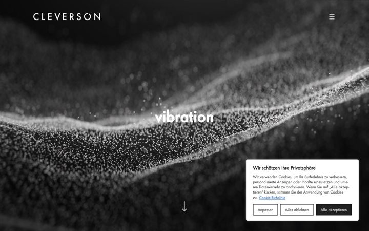 Screenshot of cleverson.ch