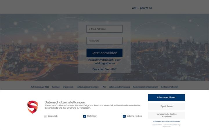 Captură de ecran a cleverspar.net