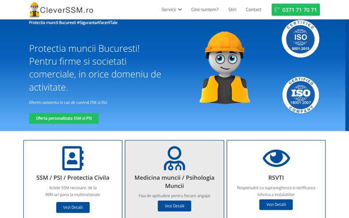 Zrzut ekranu cleverssm.ro
