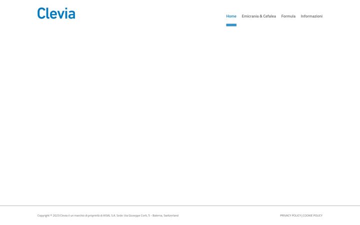 Screenshot of clevia.it