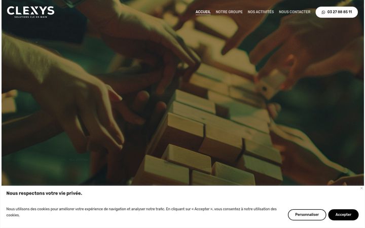 Screenshot of clexys.fr