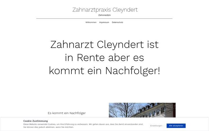 Screenshot of cleyndert.com