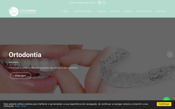 Captură de ecran a clibaixomondego.pt
