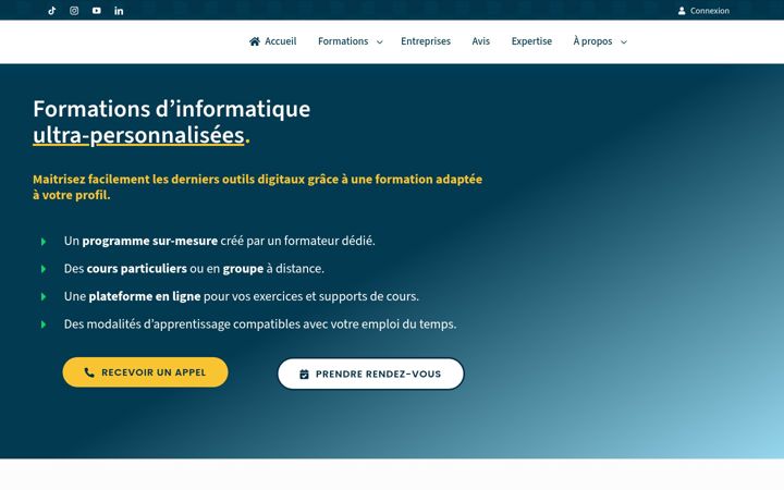 Snímek obrazovky clic-competences.fr