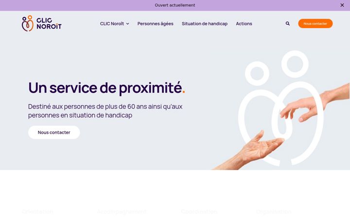 Screenshot of clic-noroit.fr